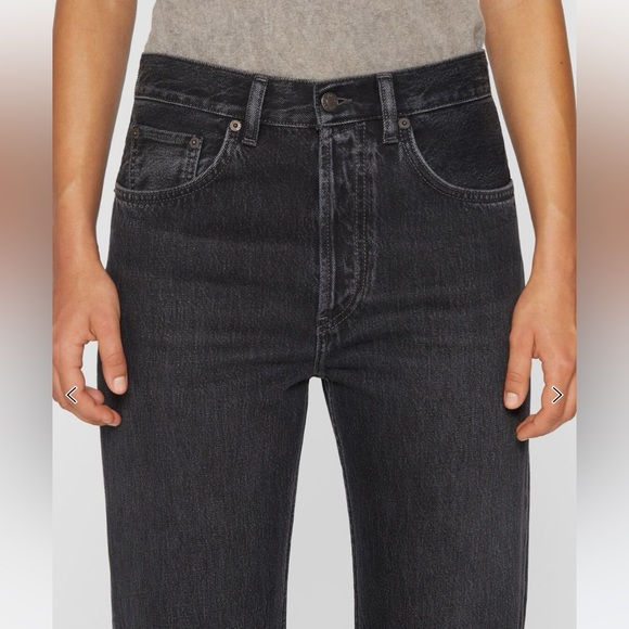 Acne studios mid- rise wide leg jean - Picture 4 of 8